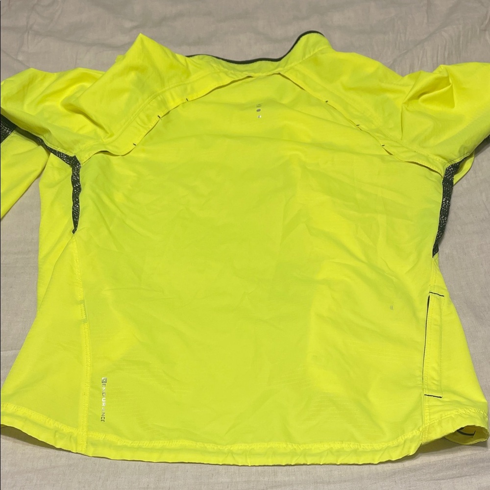Bright Yellow Zip-Up Jacket - Picture 7 of 7